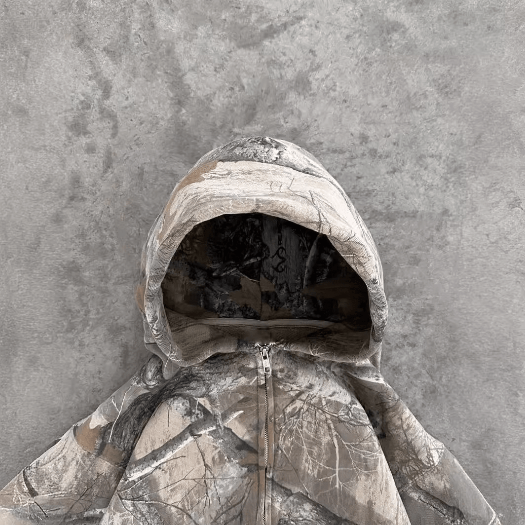 Urban Camo Retro Hoodie - HEARTLESS Habits