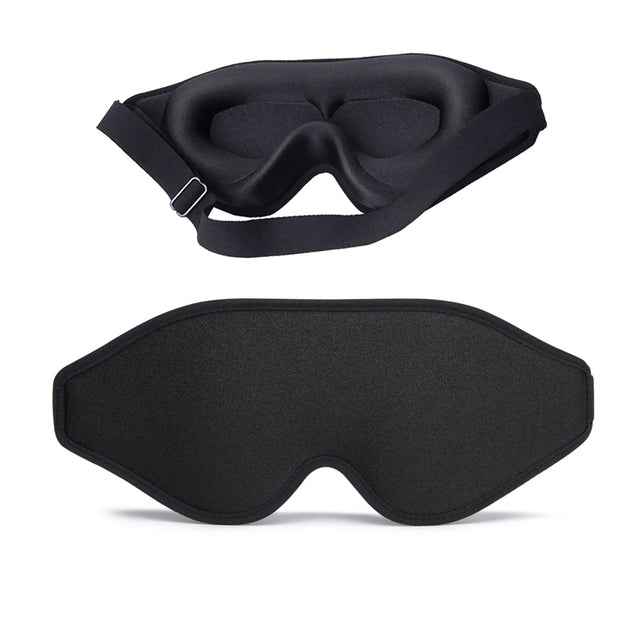 3D Natural Memory Foam Sleep Mask for Comfort - HEARTLESS Habits
