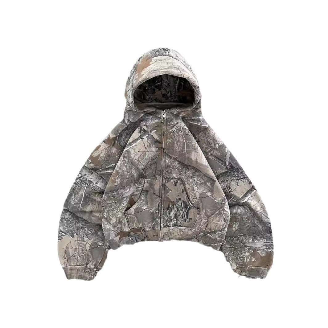 Urban Camo Retro Hoodie - HEARTLESS Habits