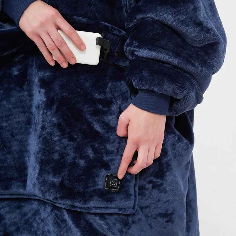 Heated Hoodie Blanket - HEARTLESS Habits