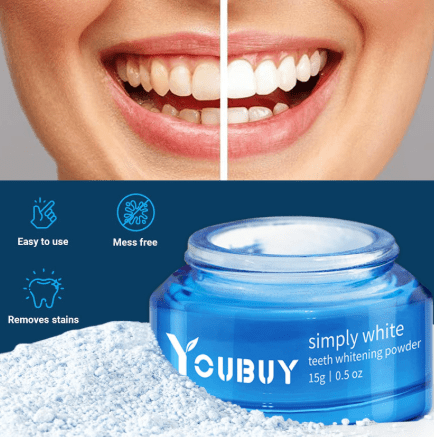 Teeth Whitening Brightening Powder - HEARTLESS Habits