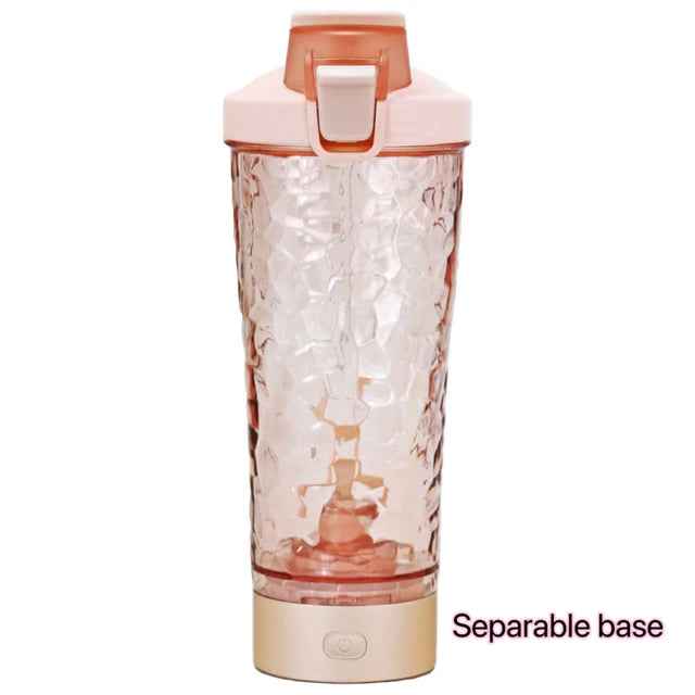 Electric Portable Whey Protein Shaker Bottle - HEARTLESS Habits