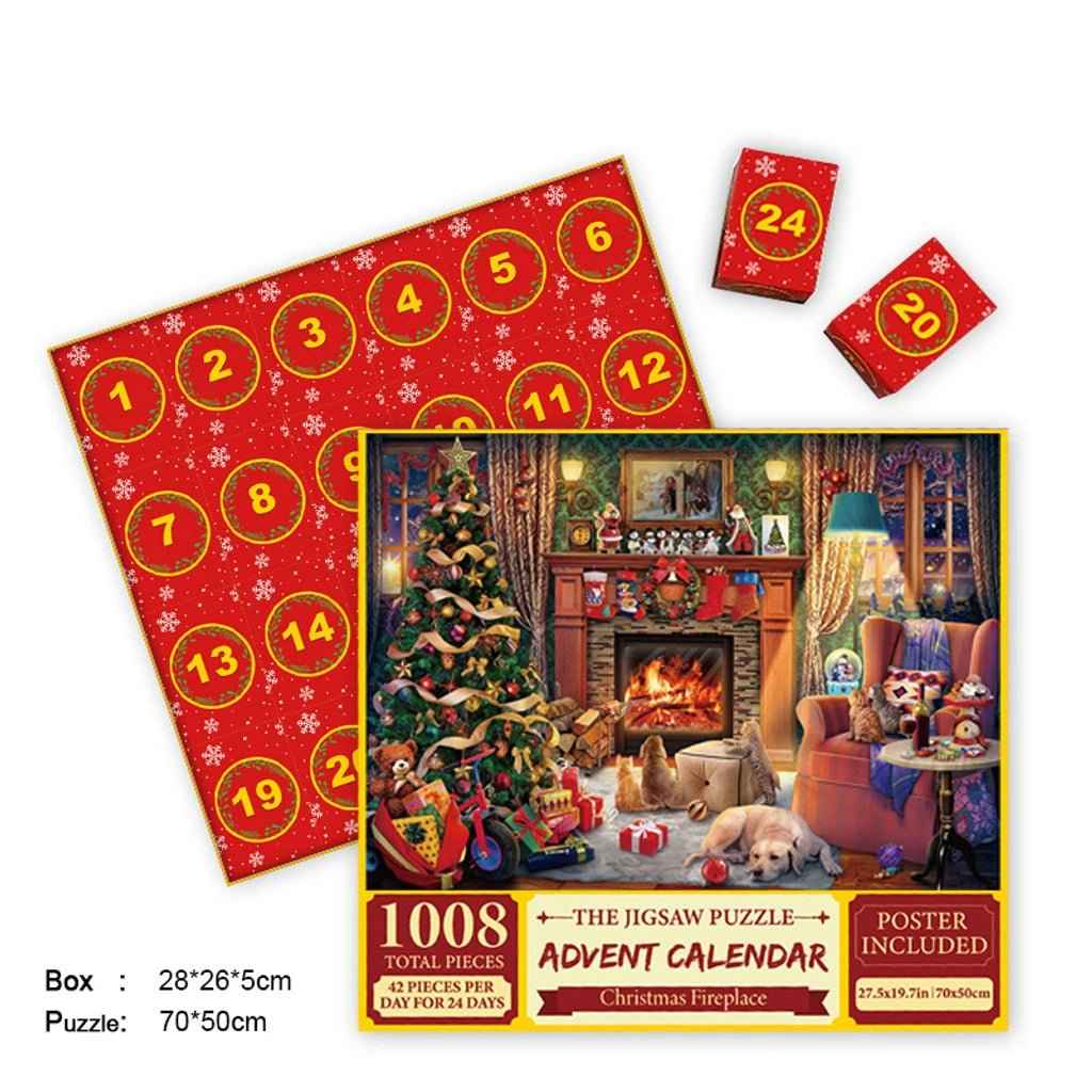 Merry Jigsaw Advent Calendar Puzzle - HEARTLESS Habits