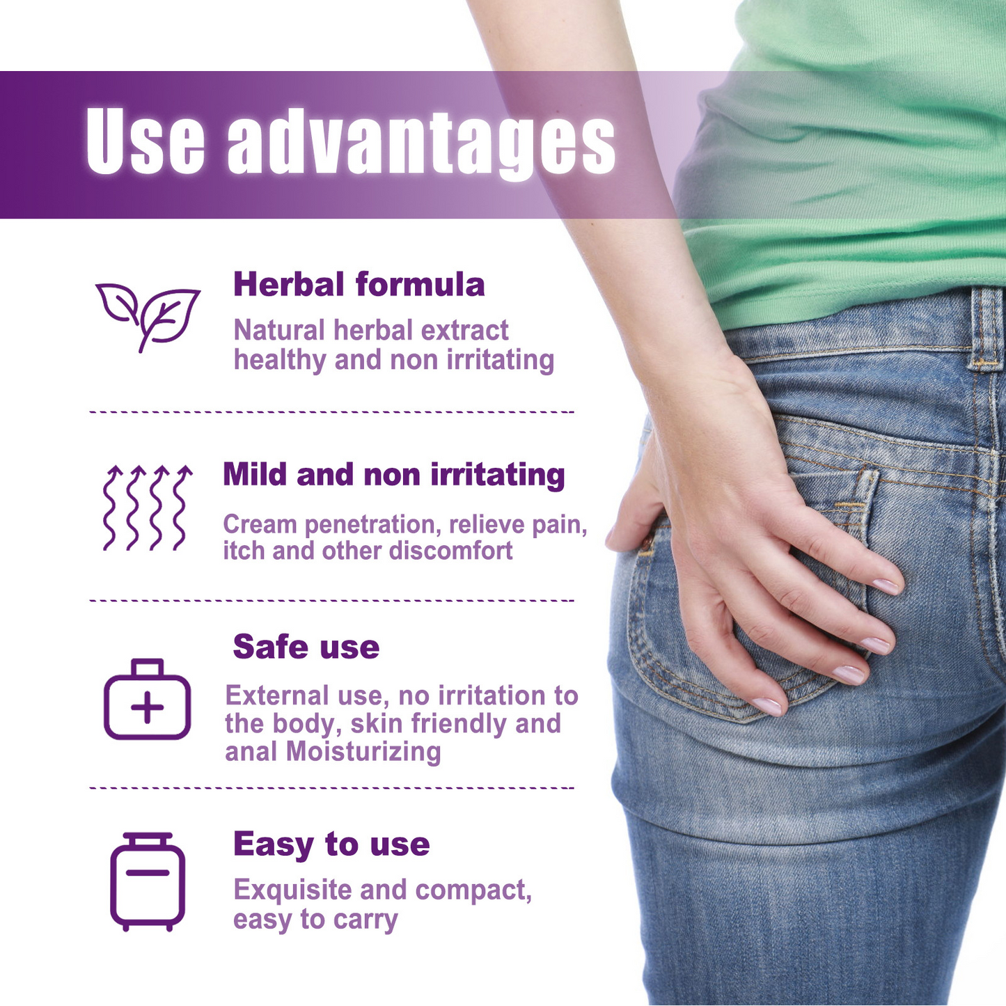 Herbal Hemorrhoid Relief Spray - HEARTLESS Habits