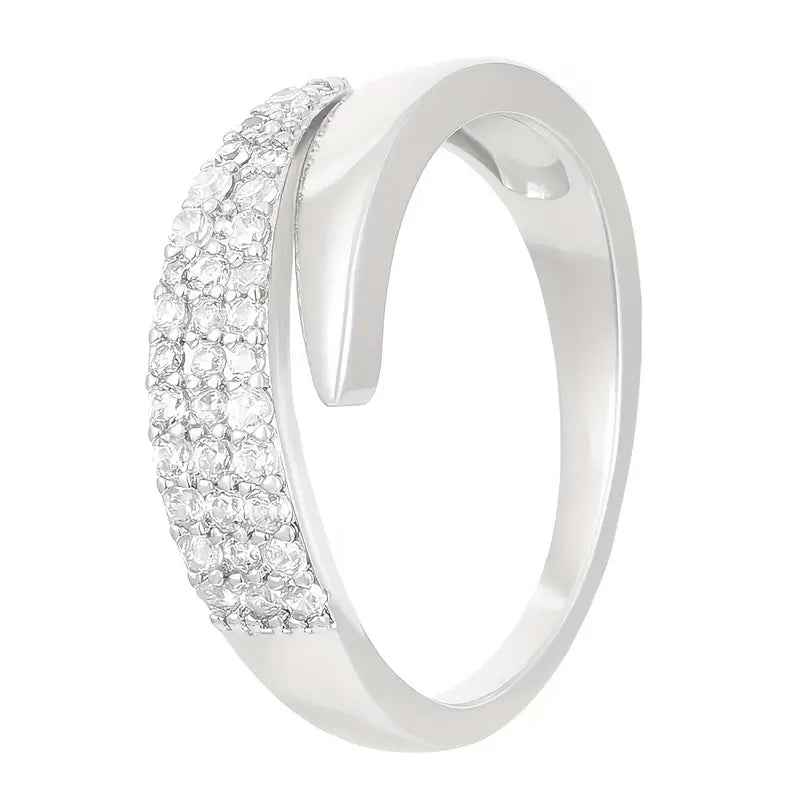 Elegant Adjustable Sparkle Ring - HEARTLESS Habits