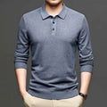 Men's Lapel Knit Pullover Sweater - HEARTLESS Habits
