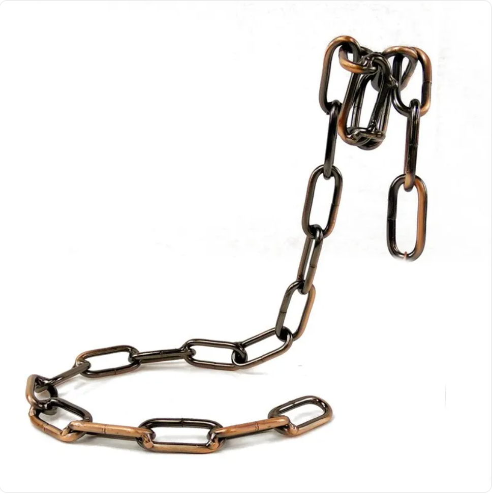 Suspension Chain Wine Rack Metal Holder - HEARTLESS Habits