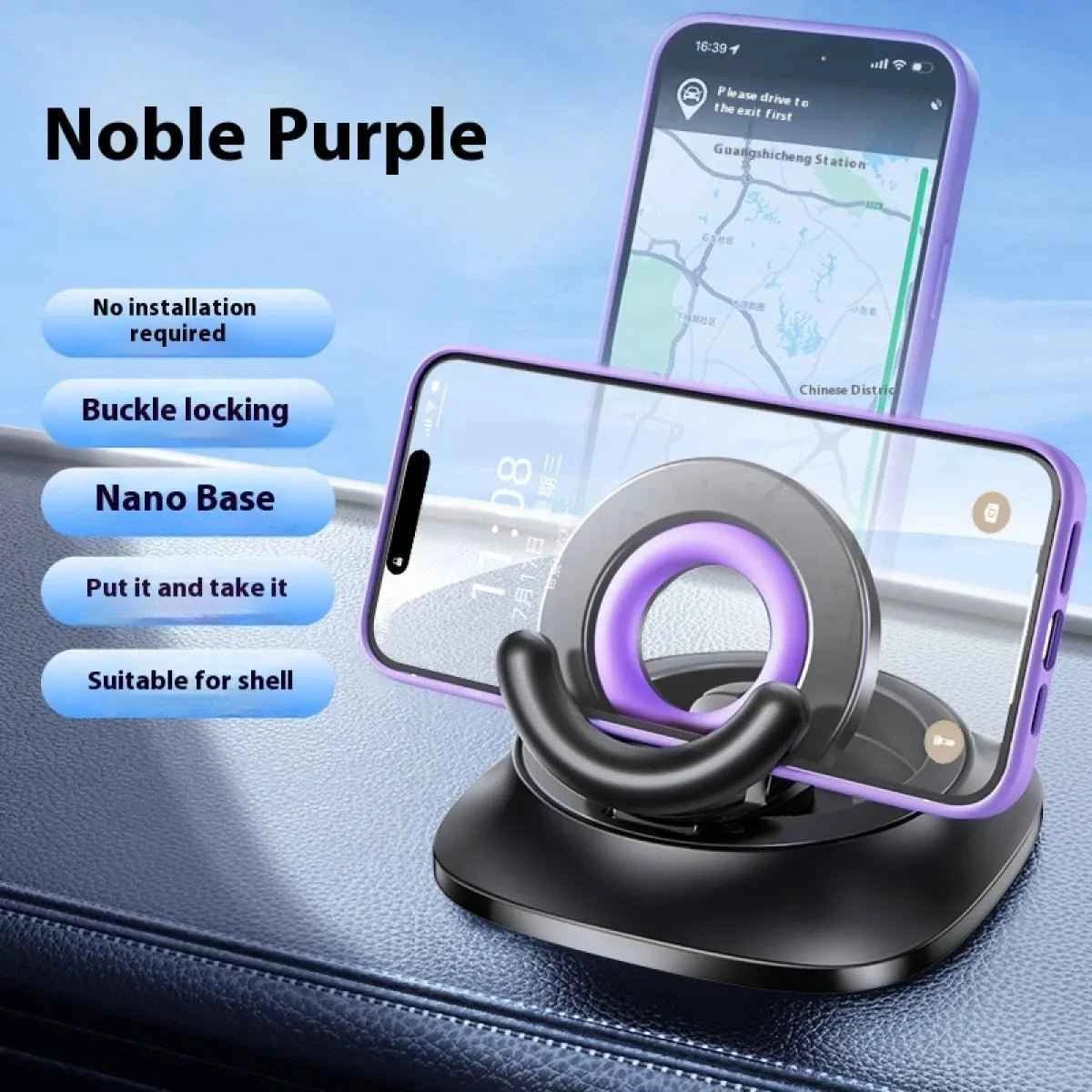 Adjustable Car Mount Magnetic Phone Holder - HEARTLESS Habits