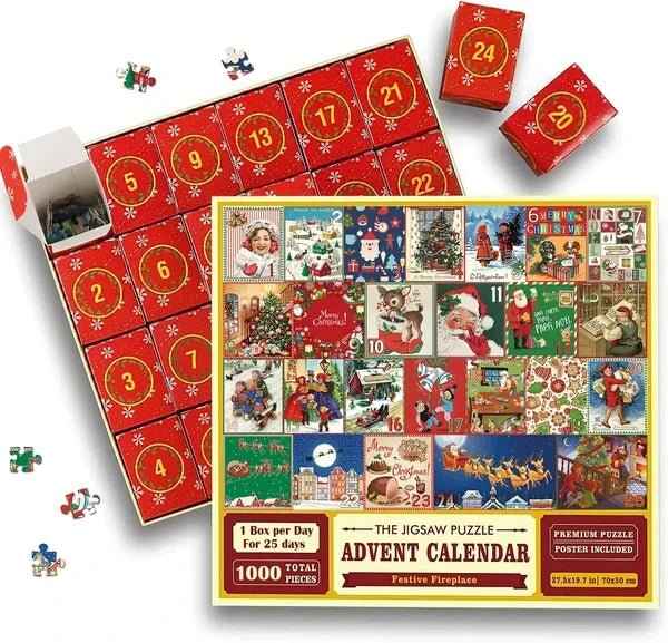 Merry Jigsaw Advent Calendar Puzzle - HEARTLESS Habits