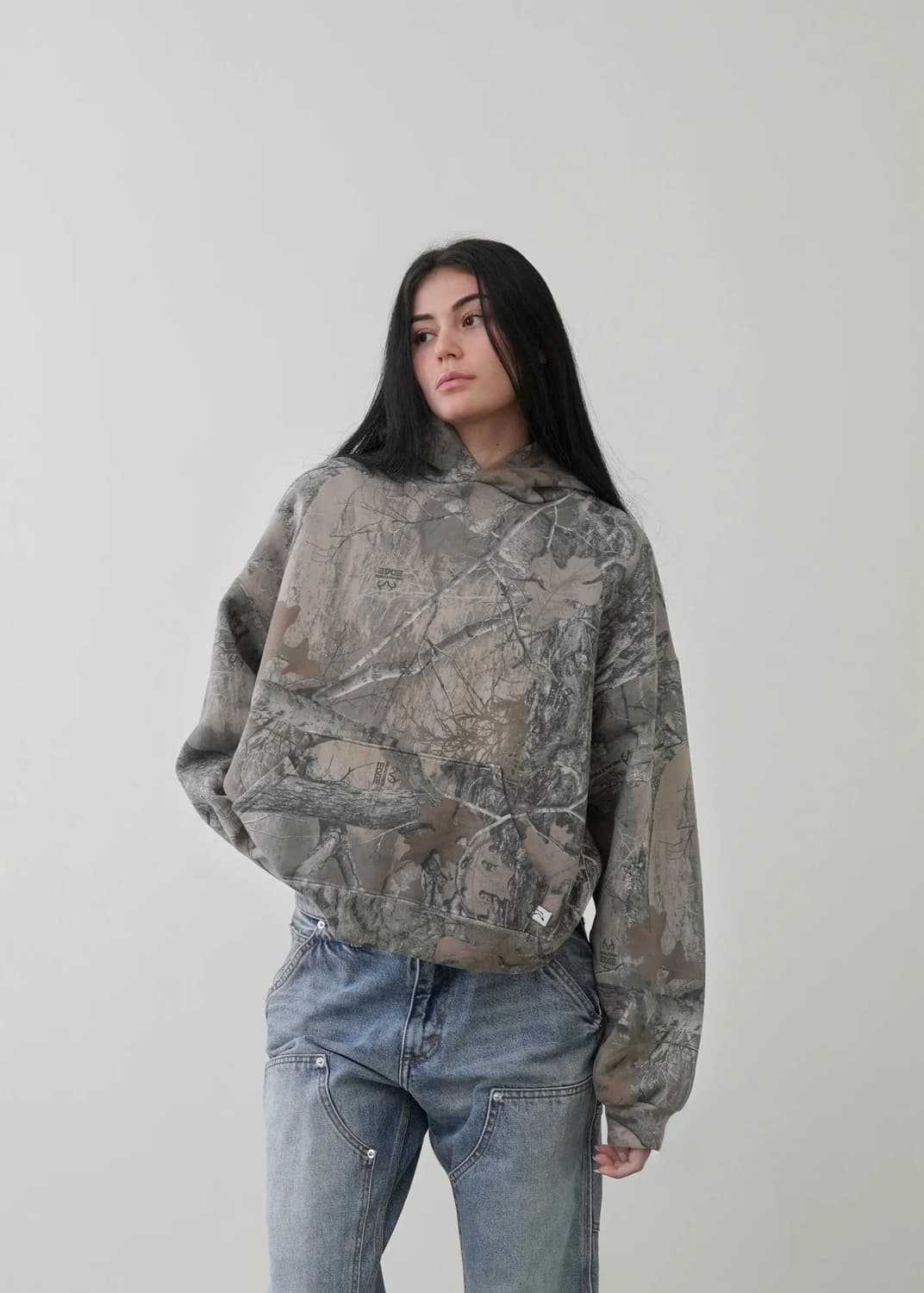Urban Camo Retro Hoodie - HEARTLESS Habits