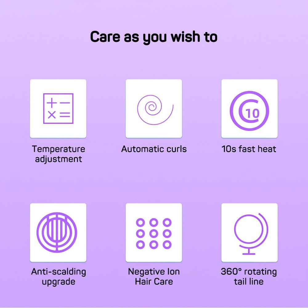 Automatic Electric Hair Curler and Waver Iron - HEARTLESS Habits