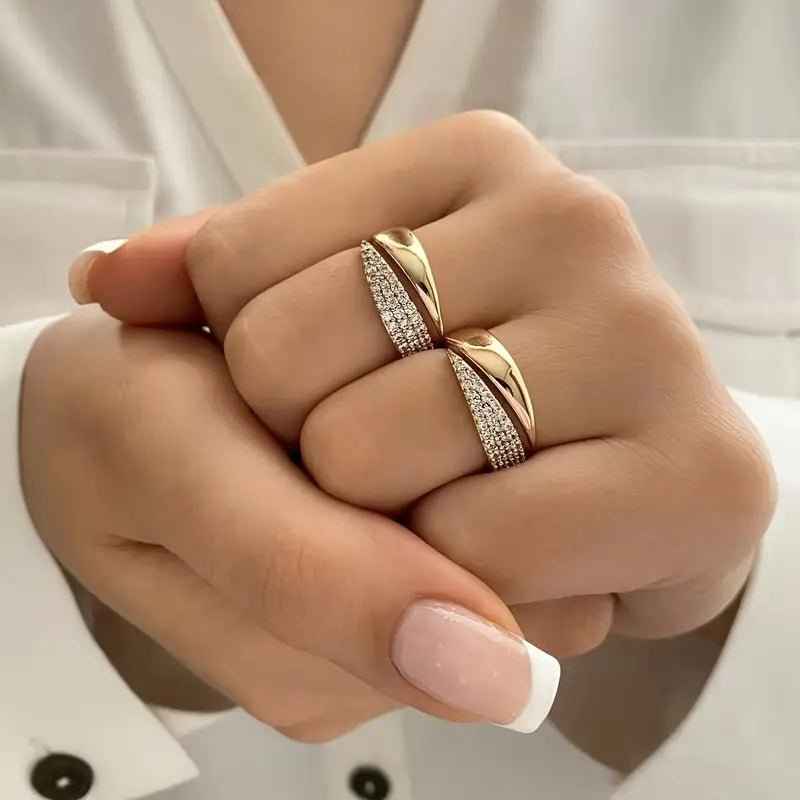 Elegant Adjustable Sparkle Ring - HEARTLESS Habits