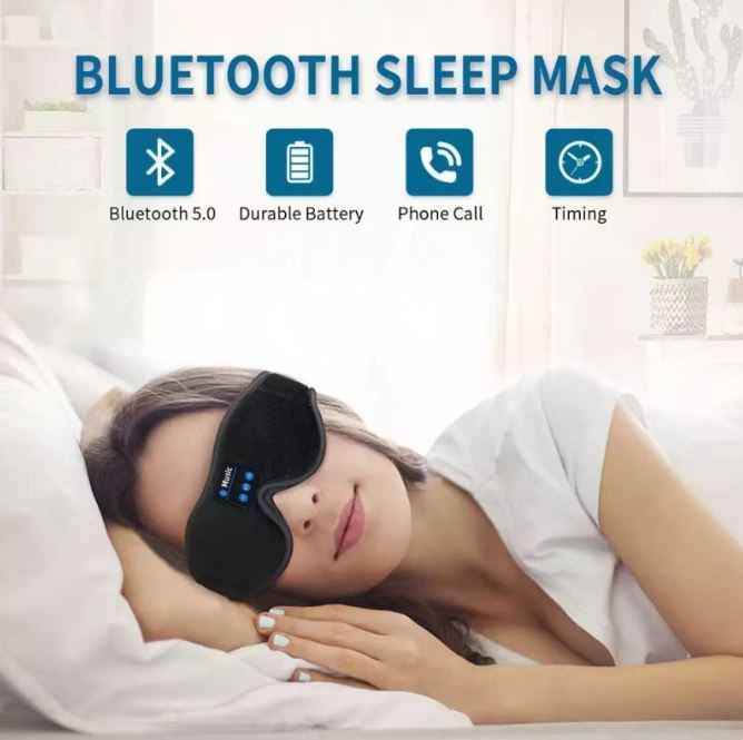 3D Eye Mask Bluetooth 50 Unlimited Music Stereo - HEARTLESS Habits