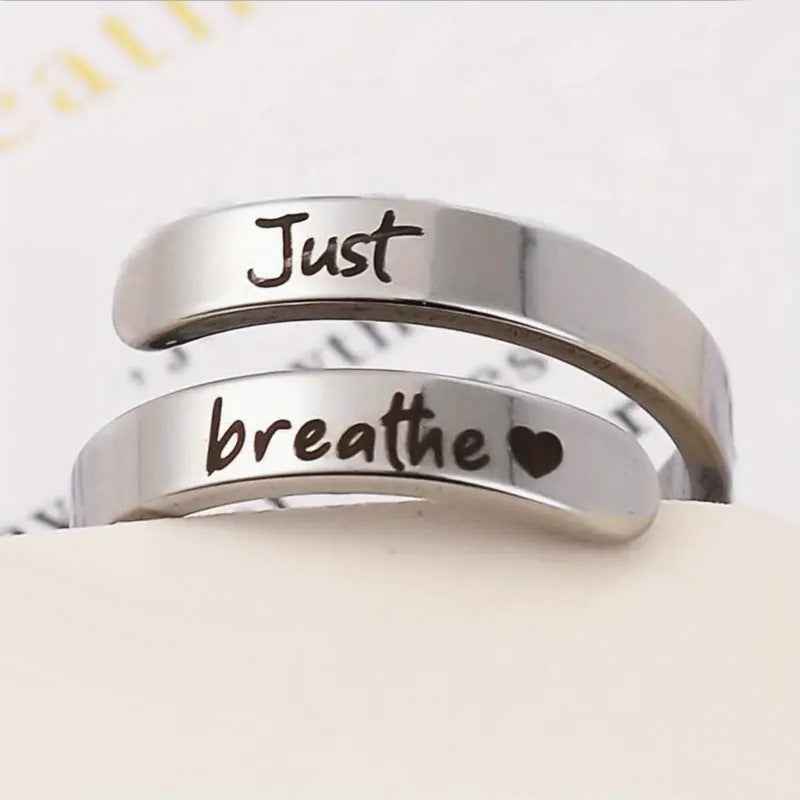 Silver Spiral Heart Ring - HEARTLESS Habits