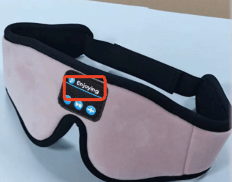 3D Eye Mask Bluetooth 50 Unlimited Music Stereo - HEARTLESS Habits