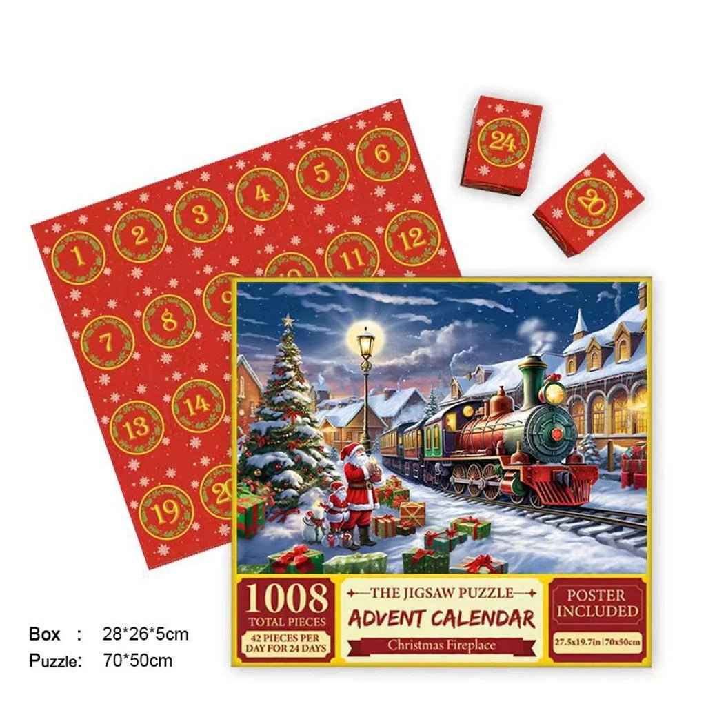 Merry Jigsaw Advent Calendar Puzzle - HEARTLESS Habits