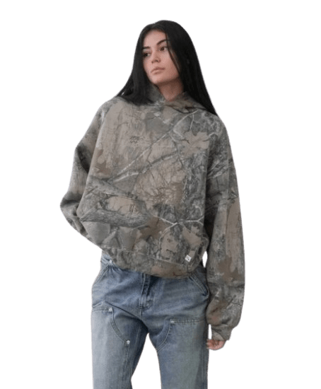 Urban Camo Retro Hoodie - HEARTLESS Habits