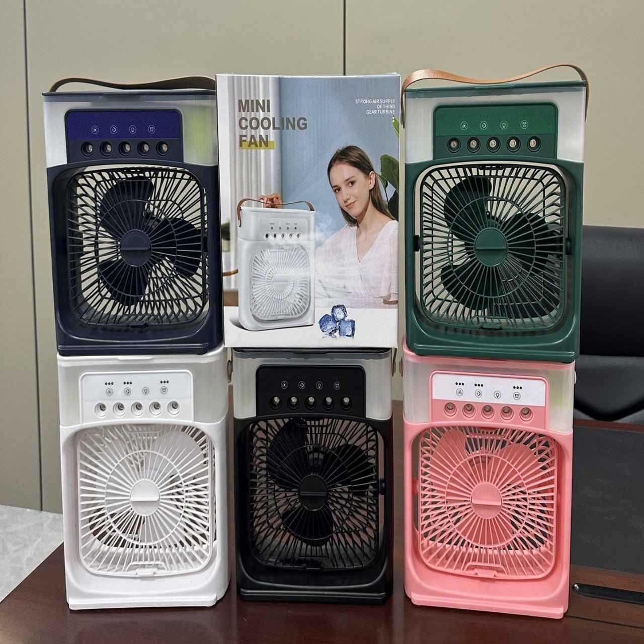 Portable 3-in-1 Air Cooler Fan – Mini AC for Room, Office & Car | Fast Cooling + Humidifier | Ships from USA 🇺🇸 | TikTok & Amazon Hot Seller! - HEARTLESS Habits