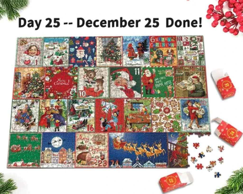 Merry Jigsaw Advent Calendar Puzzle - HEARTLESS Habits