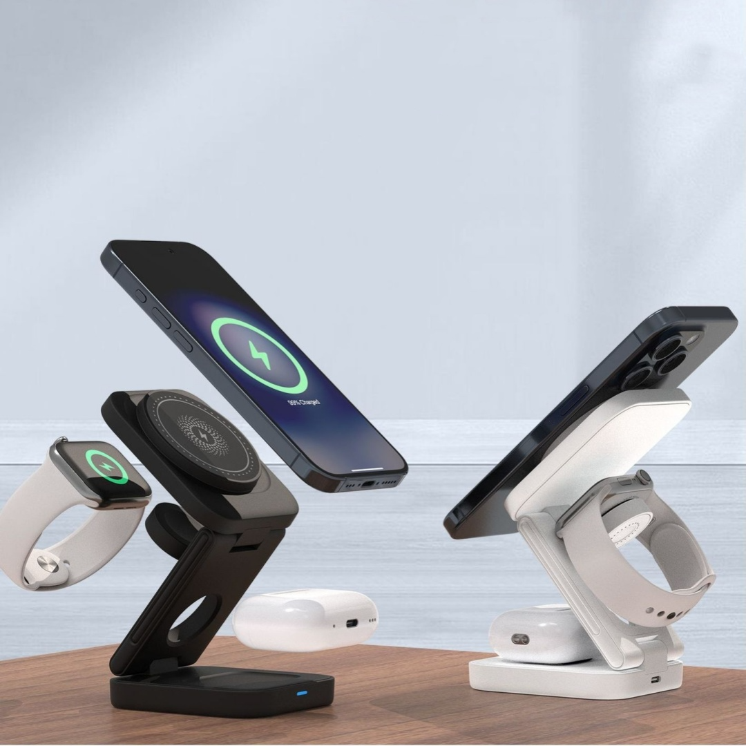 3 IN 1 FOLDABLE WIRELESS CHARGER - HEARTLESS Habits