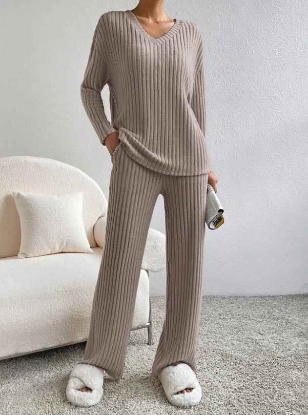 Casual 2-Piece Loungewear Set - HEARTLESS Habits