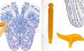 Reflexology Socks with Massage Tool (One Set) - HEARTLESS Habits