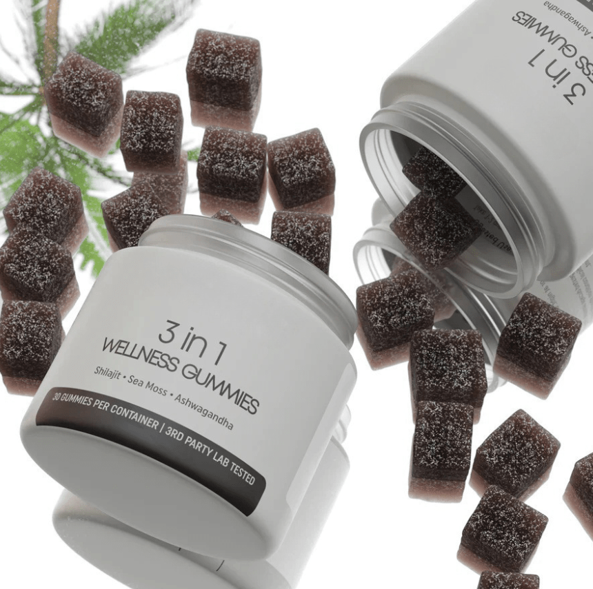 Shilajit 3-in-1 Gummies for Men - HEARTLESS Habits