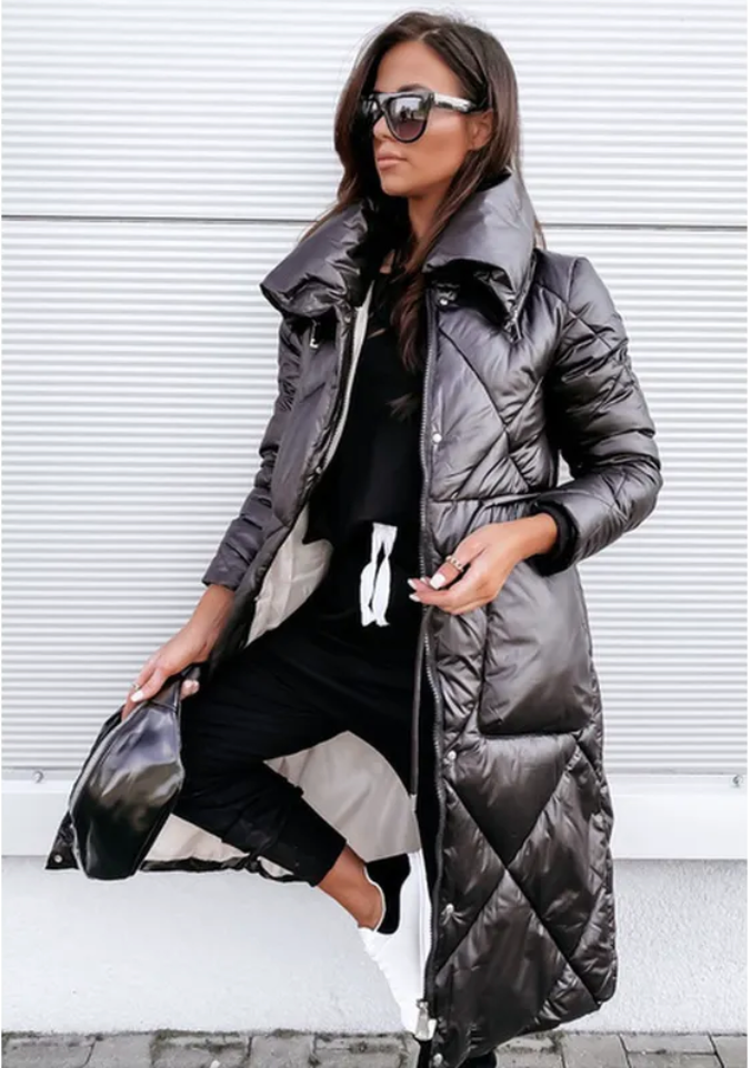 Plus Size Winter Long Fashion Coat - HEARTLESS Habits