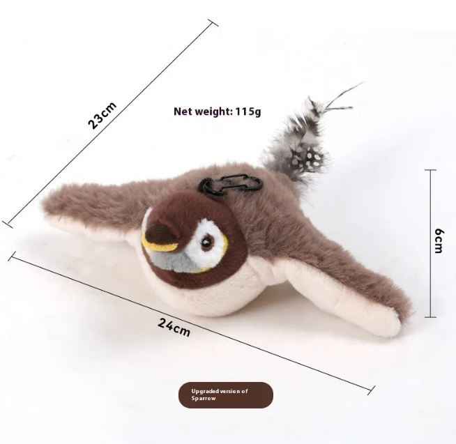 Flapping Bird Cat  Toy - HEARTLESS Habits