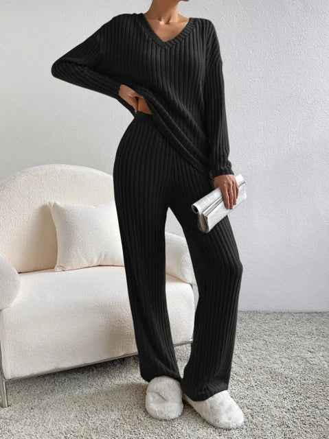 Casual 2-Piece Loungewear Set - HEARTLESS Habits