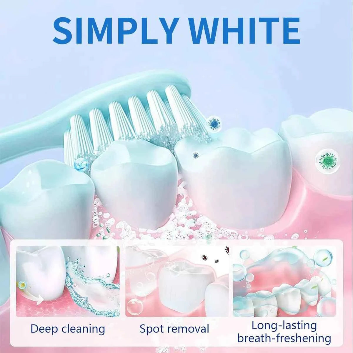 YOUBUY Teeth Whitening Brightening Powder - HEARTLESS Habits