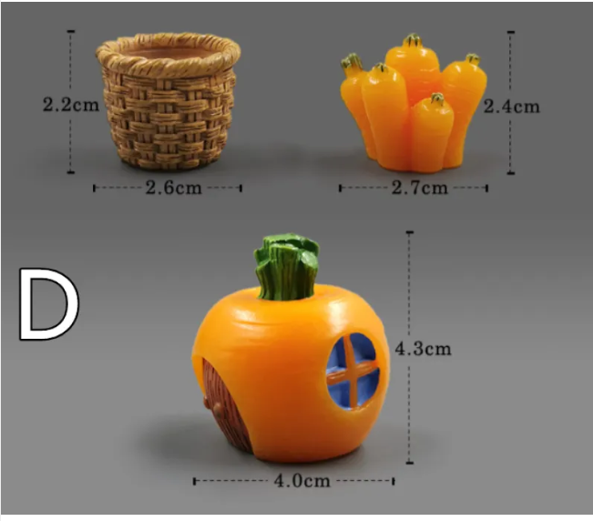 Mini Resin Animal Figurines – DIY Micro-Landscape Decor - HEARTLESS Habits