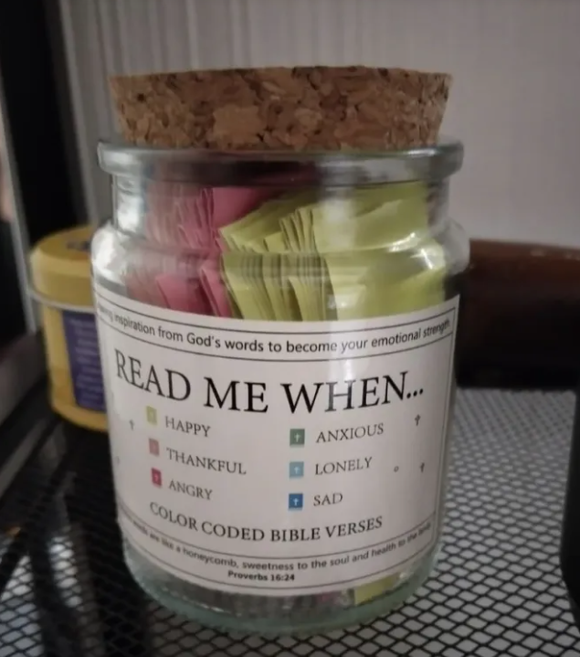Bible Verses In A Jar - HEARTLESS Habits