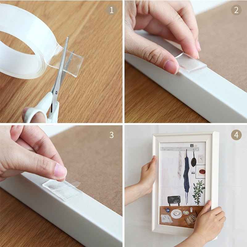 Nano Tape Double Sided Tape Transparent - HEARTLESS Habits