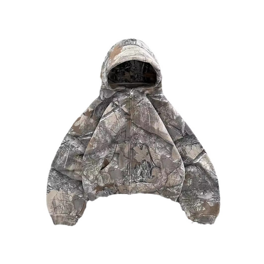Urban Camo Retro Hoodie - HEARTLESS Habits