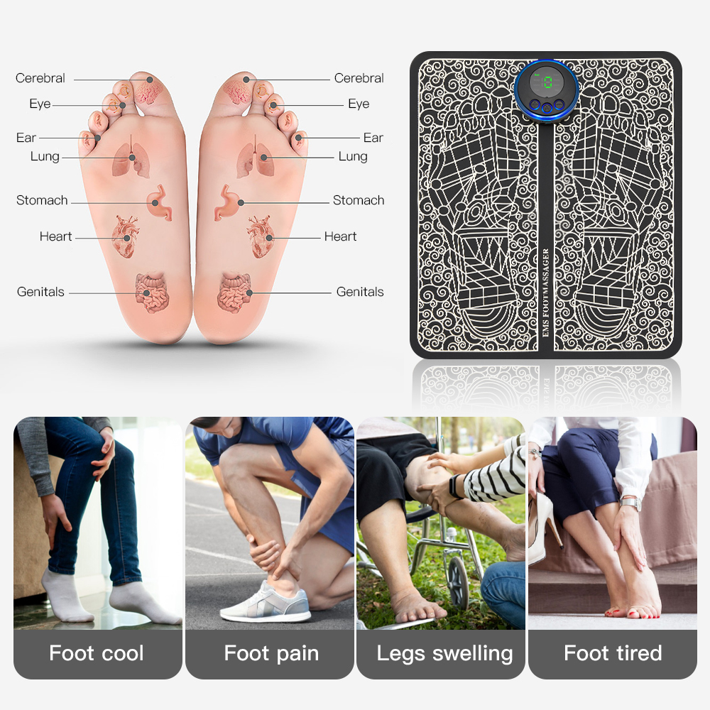 Rechargeable Foot Massage Pad - HEARTLESS Habits