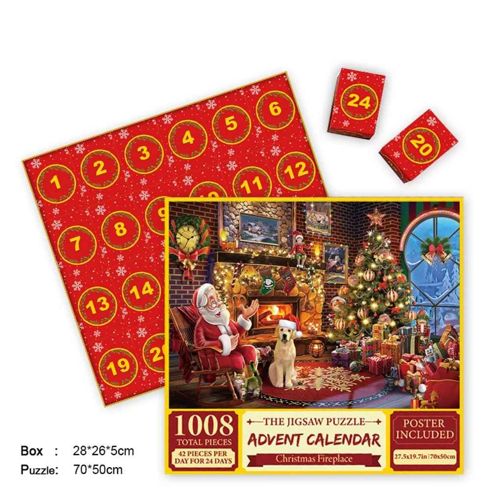 Merry Jigsaw Advent Calendar Puzzle - HEARTLESS Habits