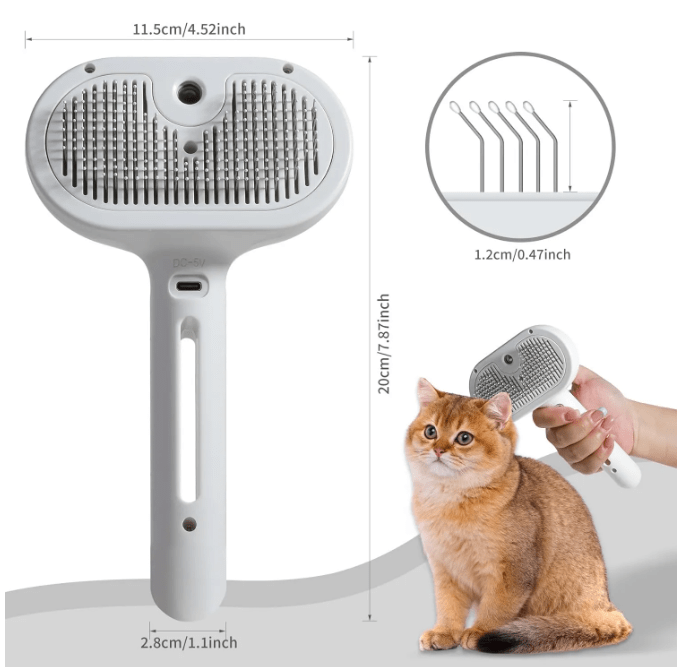 Pet Hair Spray Brush - HEARTLESS Habits