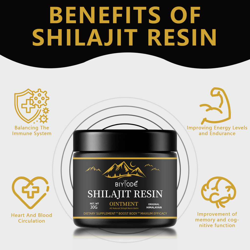 30g Natural Pure Shilajit Resin - HEARTLESS Habits