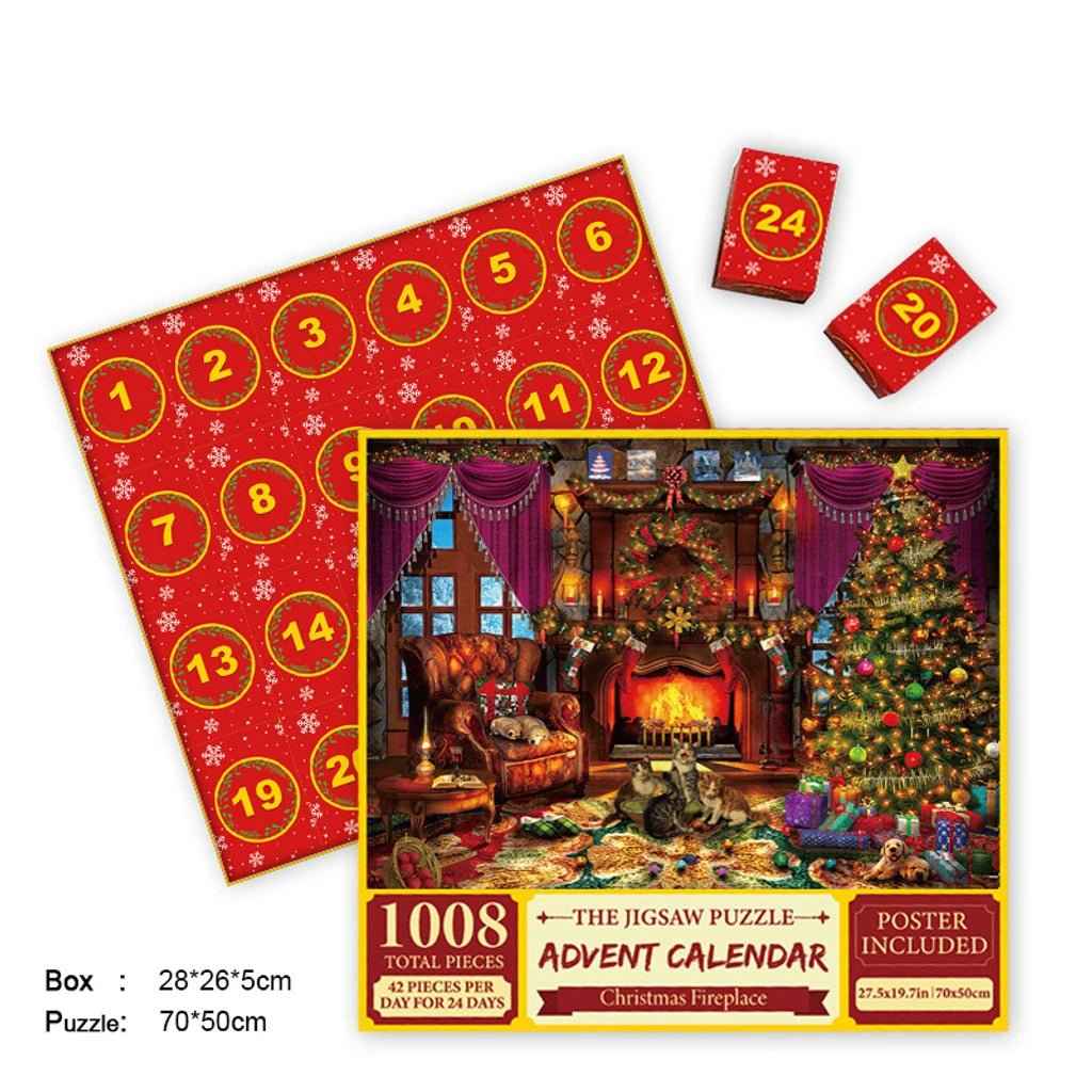 Merry Jigsaw Advent Calendar Puzzle - HEARTLESS Habits