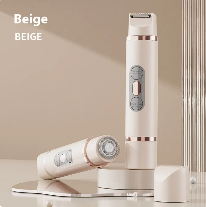 Dual-Head Electric Shaver – Women's Painless Epilator & Hair Trimmer - HEARTLESS Habits