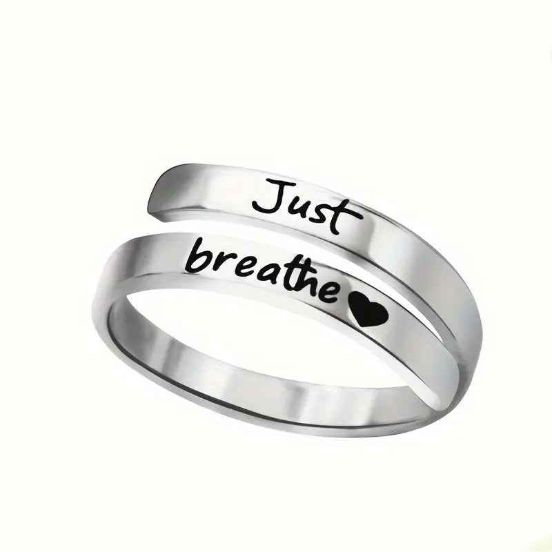 Silver Spiral Heart Ring - HEARTLESS Habits