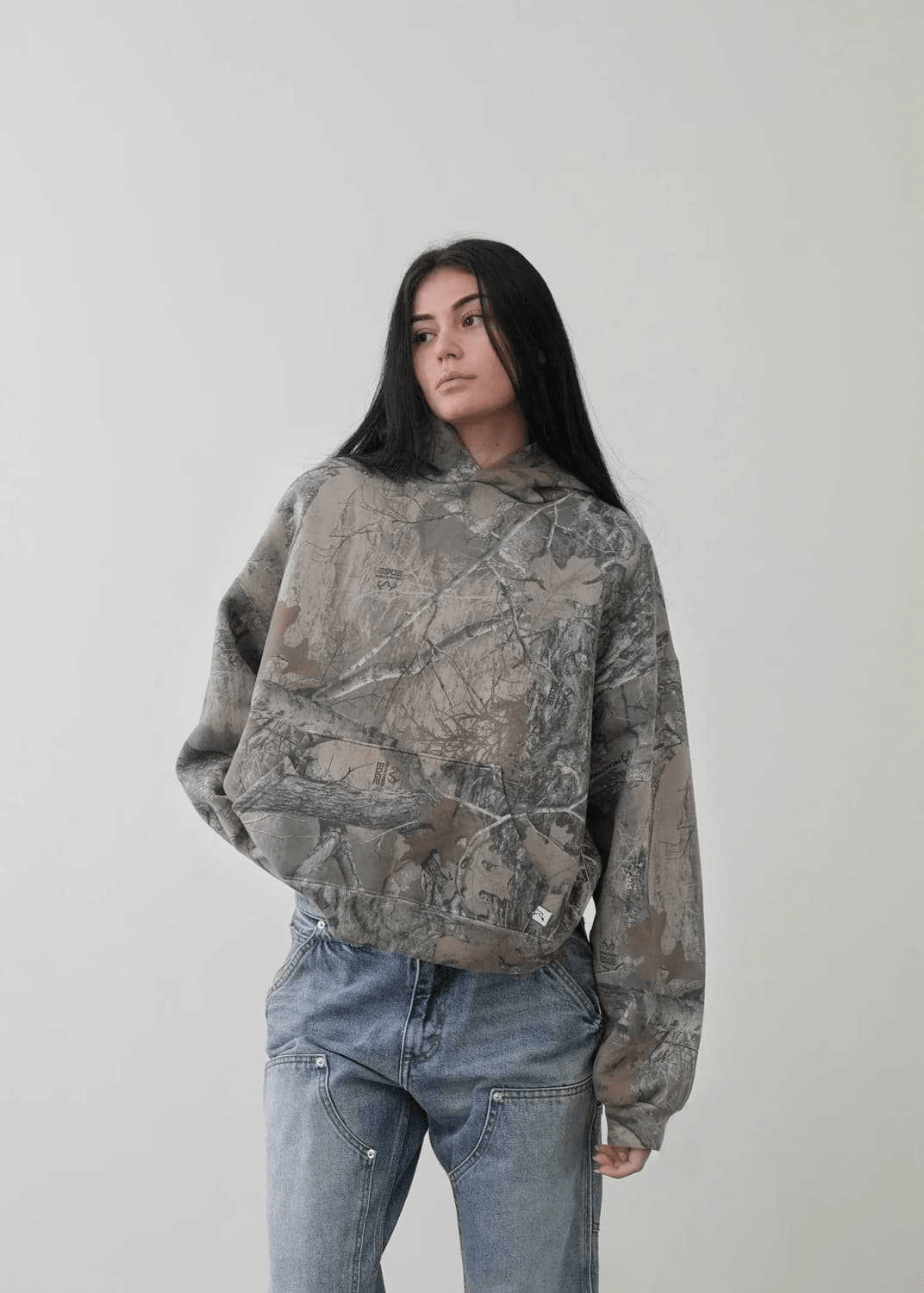 Urban Camo Retro Hoodie - HEARTLESS Habits