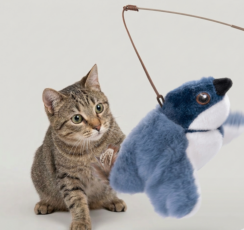 Flapping Bird Cat  Toy - HEARTLESS Habits