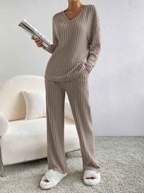 Casual 2-Piece Loungewear Set - HEARTLESS Habits