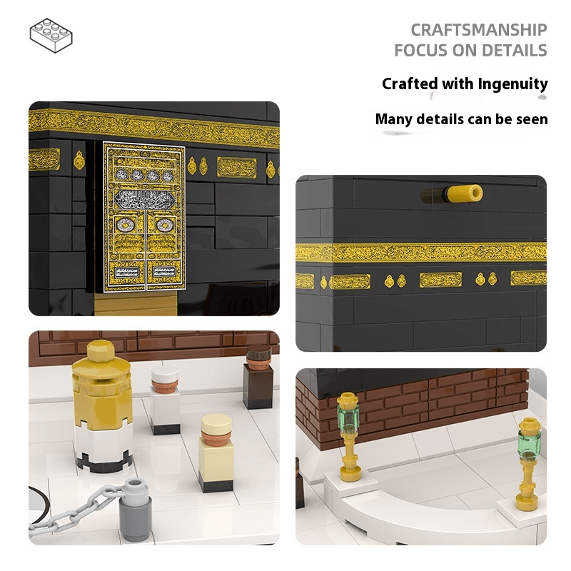 Kaaba Building Blocks Educational Toy - HEARTLESS Habits