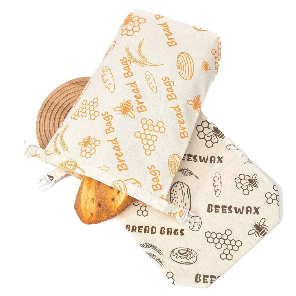 Cotton Linen Bread Bag - HEARTLESS Habits