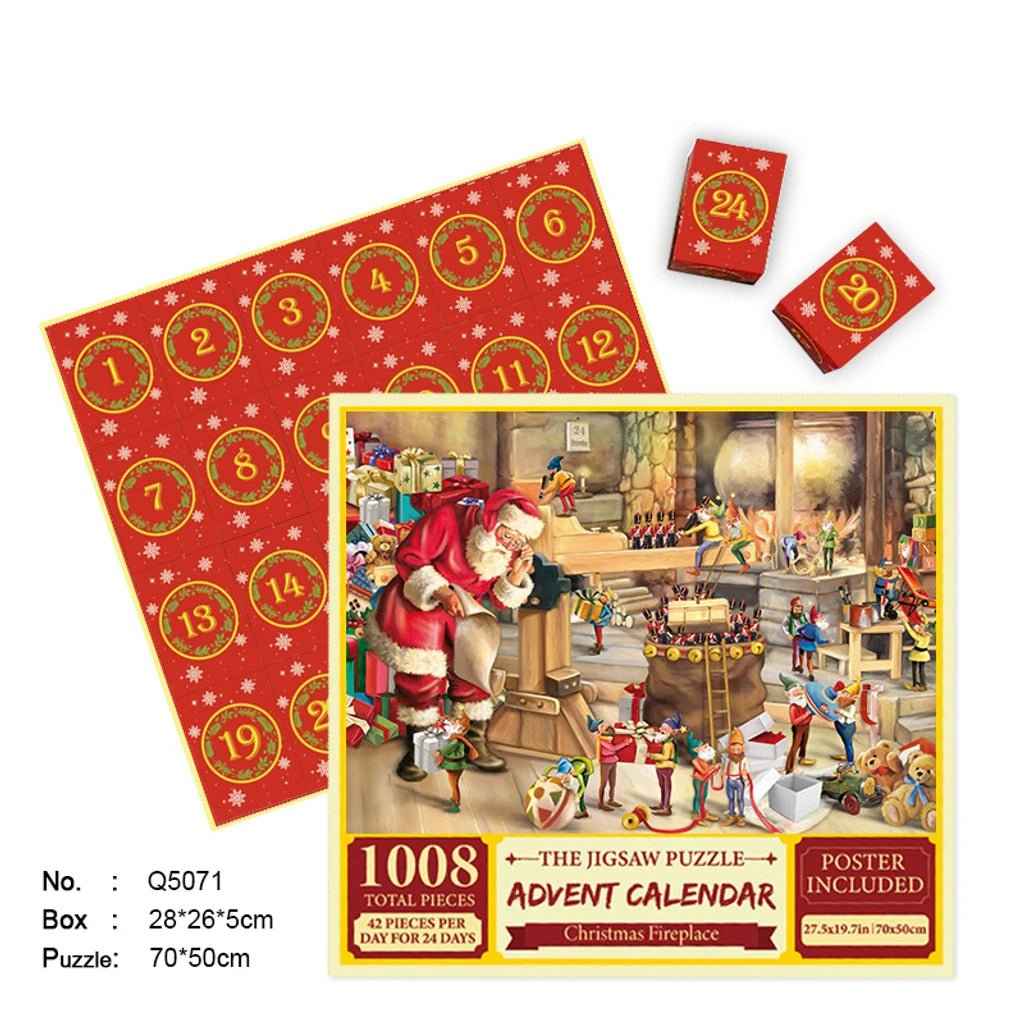 Merry Jigsaw Advent Calendar Puzzle - HEARTLESS Habits
