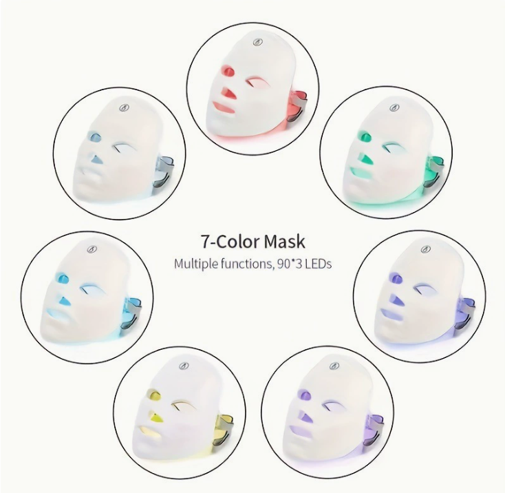 LED Therapy Face Mask For Skin Rejuvenation - HEARTLESS Habits
