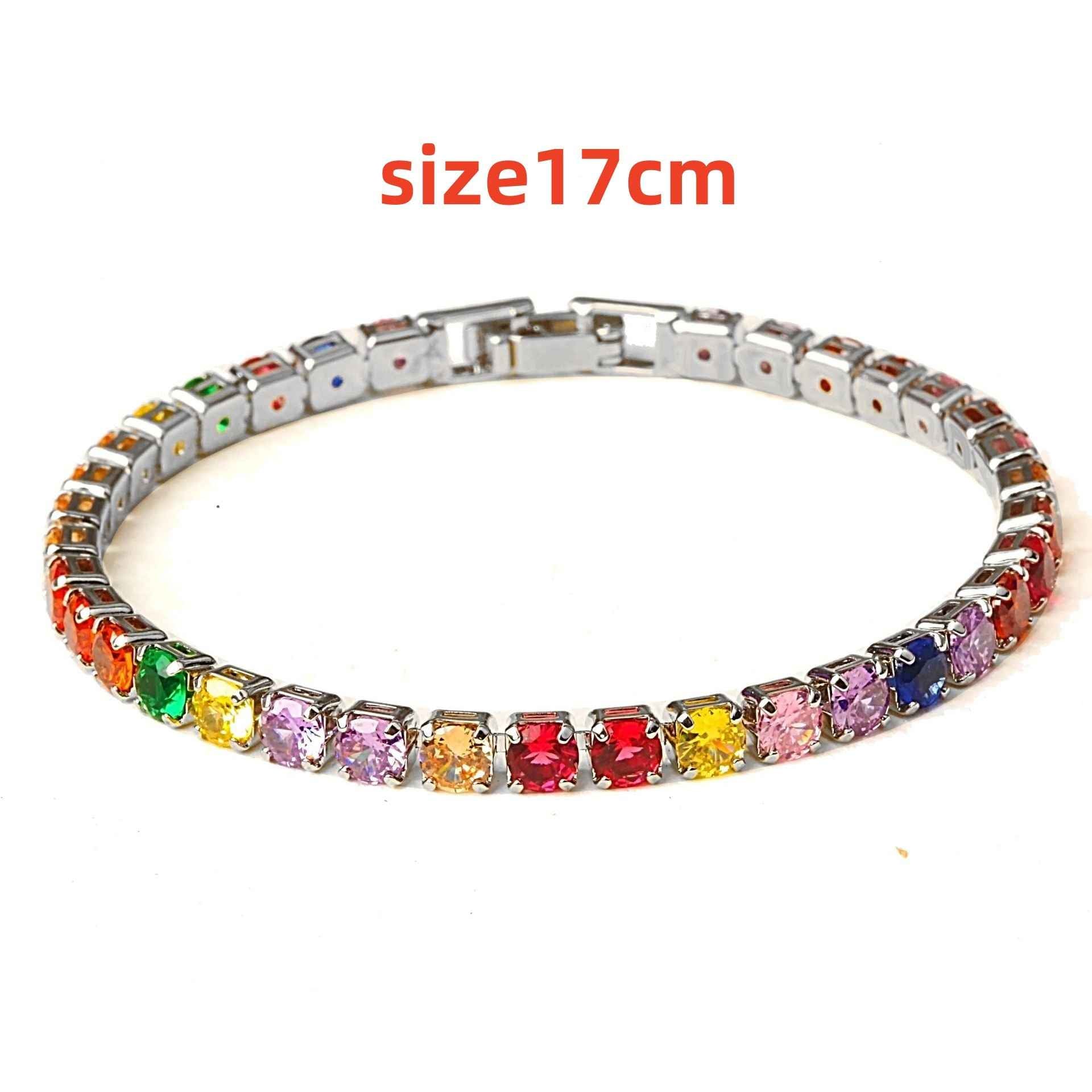 Hip Hop 4.0 Micro Zircon Tennis Bracelet Set - HEARTLESS Habits